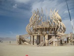 Burning Man Temple 2009